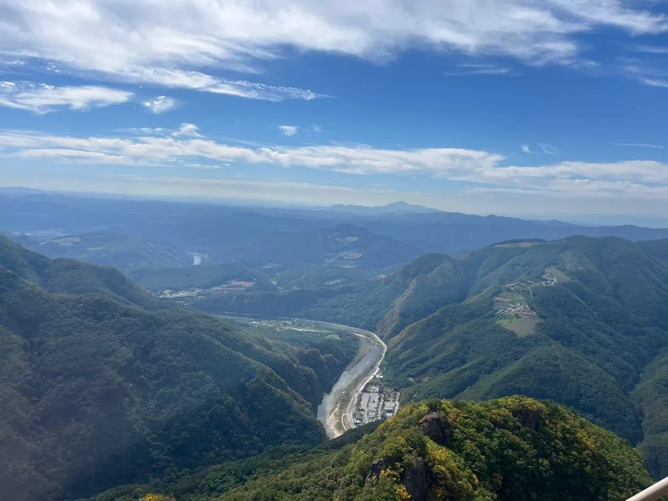 청량산 장인봉 전망 청량산 장인봉 전망