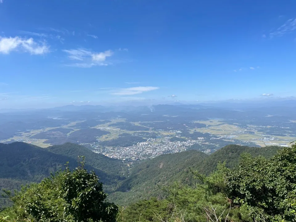 화왕산 정상 전망 화왕산 정상 전망
