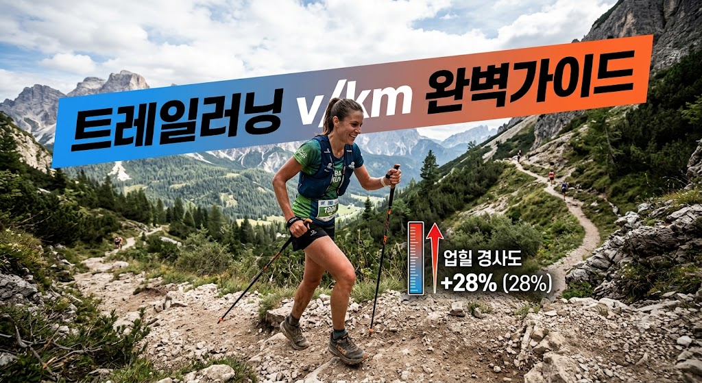 트레일러닝 V/km 완벽 가이드 | 코스 난이도를 가장 쉽게 이해하는 방법