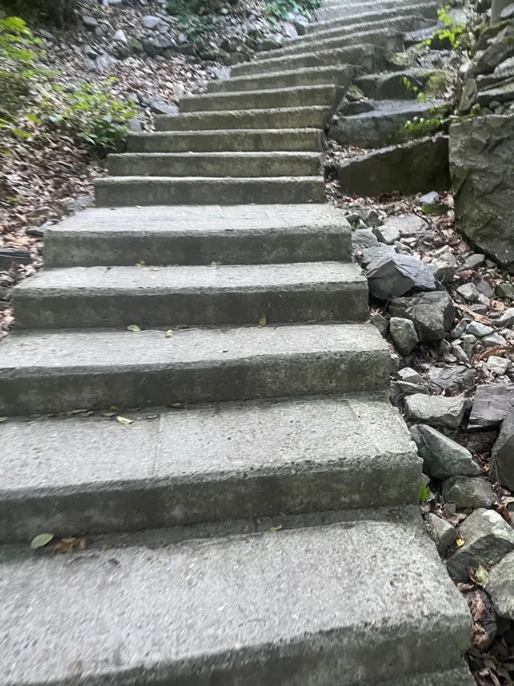 사리암 계단 사리암 계단
